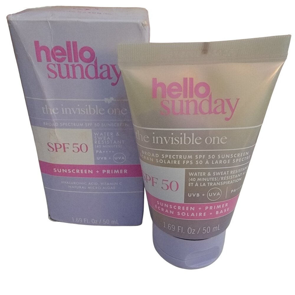 Hello Sunday The Invisible One Makeup Primer NIB